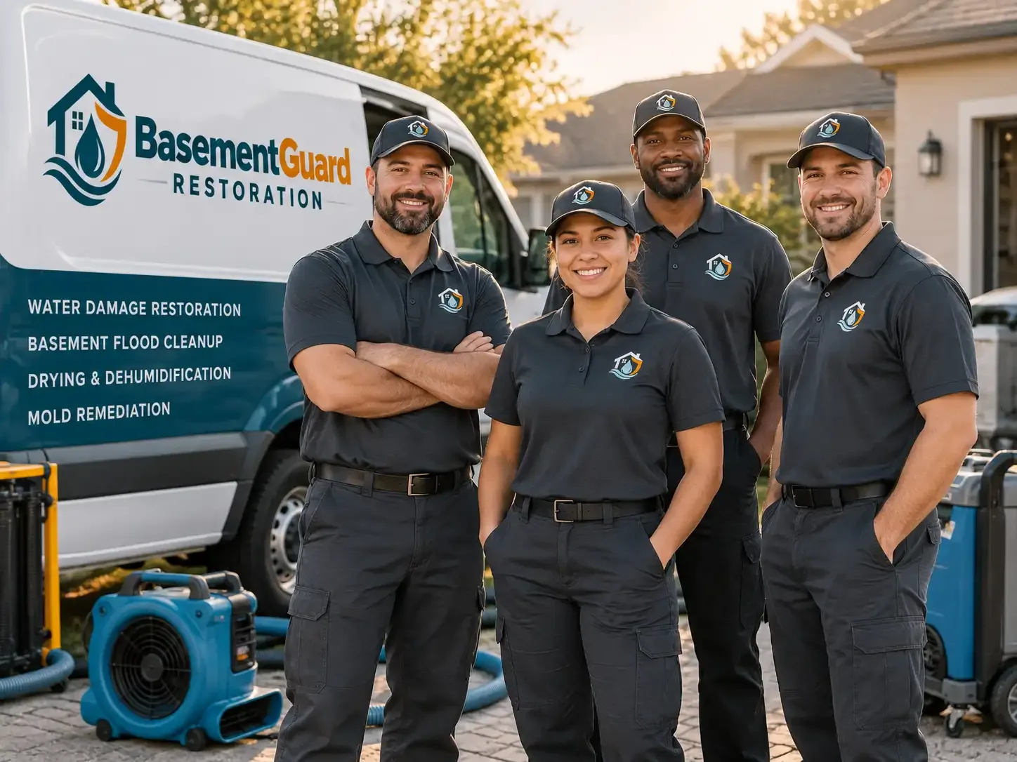 Basement Water Damage Restoration company in Woodland, CA